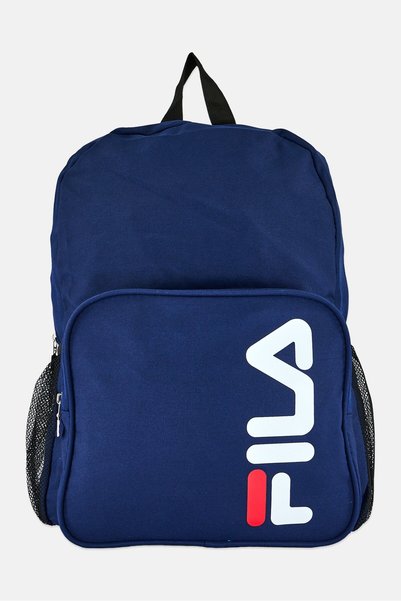FILA Men Brand Logo Sports Backpack, Black