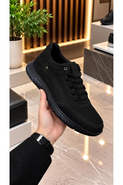 Taşpınar Ayakkabı 100% Genuine Leather Men's Winter Comfortable Casual Non-Slip Sole Anti-Cold Sports Short Boots & Shoes 40-4