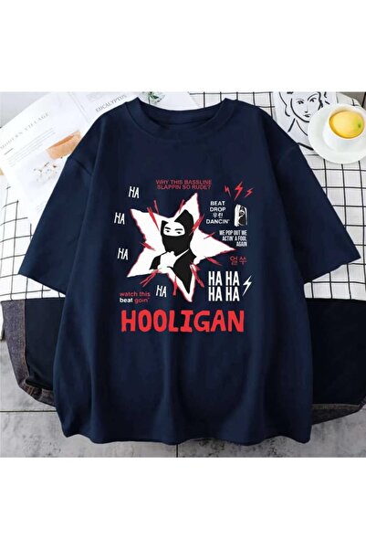 barsdepo Tricou imprimat BTS Hooligan Bangtan, Calitate PREMIUM Unisex Copii ...