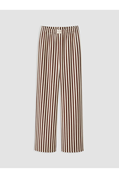 LC Waikiki I Beli Striped Women's Pajama Bottoms with Cords from Freezen Store