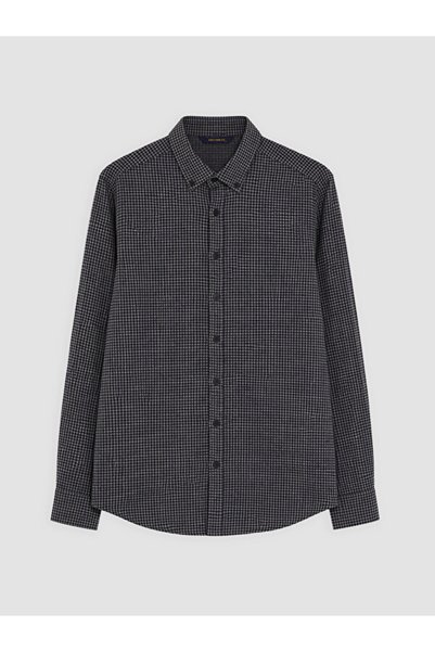 LC Waikiki Quality Parts from Çelebi Store Standard Fit Checked Embroidered M...