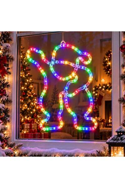 Reduceri Engros Instalație LED decorativă 44x36cm, Lumină multicoloră, Jocuri...