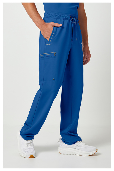 Healing Hands Hhe9173 Noah Men's Scrubs Pants – Hh 360, 7 Pockets, 360 °   Flexible and Flat Footed Doctor/Nurse Bottoms