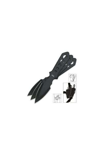 United Cutlery Μαχαίρια Ρίψης Lightning Bolt Triple Throwing Set UC2904