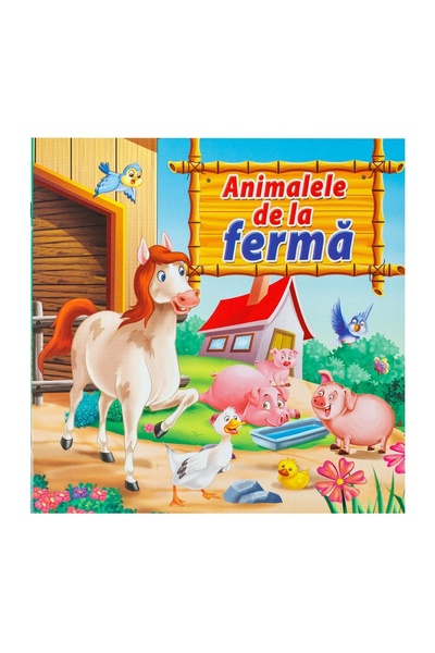 Jumbo Carte pentru Copii ”Animale de la Ferma” - 8F