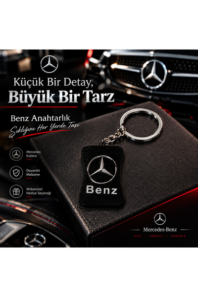 seymen bıçakçılık Car Keychain Black Stylish Design Auto Keychain Accessory