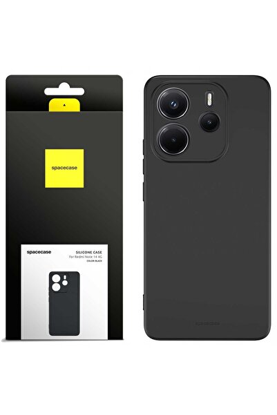 spacecase Husă de silicon 3.0 Redmi Note 14 5G negru