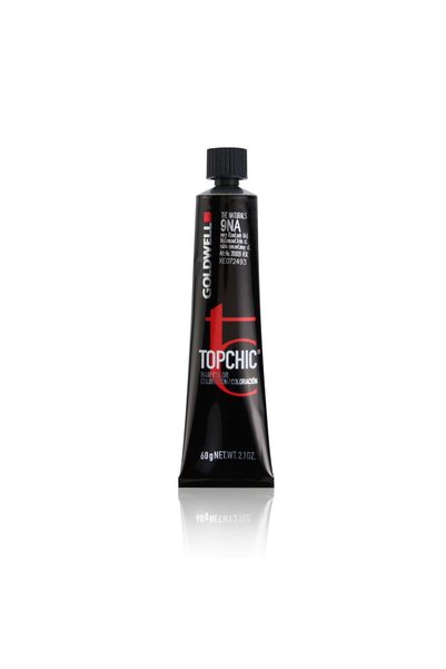 GOLDWELL TopChic, Vopsea de păr permanentă, 9NA Blond cenușiu foarte deschis,...