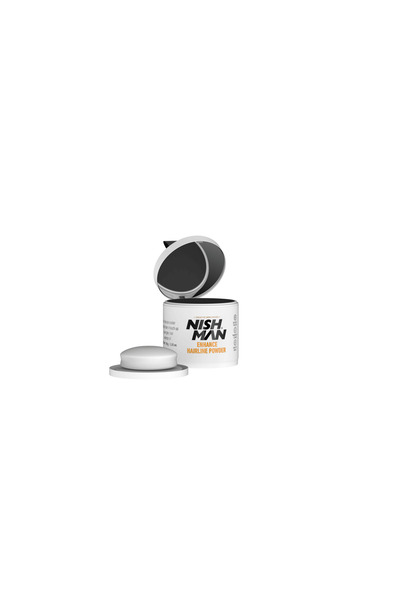 NISHMAN Enhance Hairline Powder Black 10g Waterproof Hair Concealer