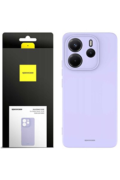 spacecase Husă de silicon 3.0 Redmi Note 14 5G mov deschis