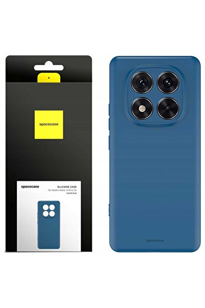 spacecase Husă de silicon 3.0 Redmi Note 14 Pro 5G albastru