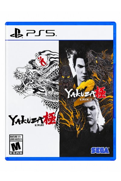 Playstation Yakuza Kiwami & Yakuza Kiwami 2 – PS5 - Fiziki Kartuş Oyun - APLUS