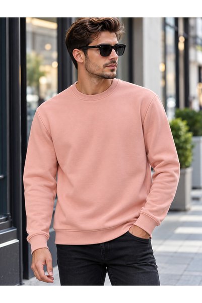 no4 style Thick 3 Thread Slim Fit Sweatshirt