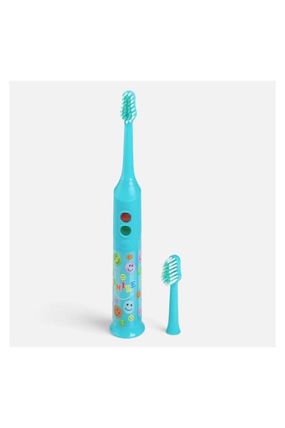 OEM Periuță electrică copii, timer 60 sec, lumină, cap rezervă, peri moi