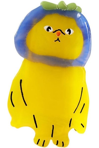 GENERAL Cute Animal Hair Claw Clips for Women, Yellow Cat High Grade Hair cli...