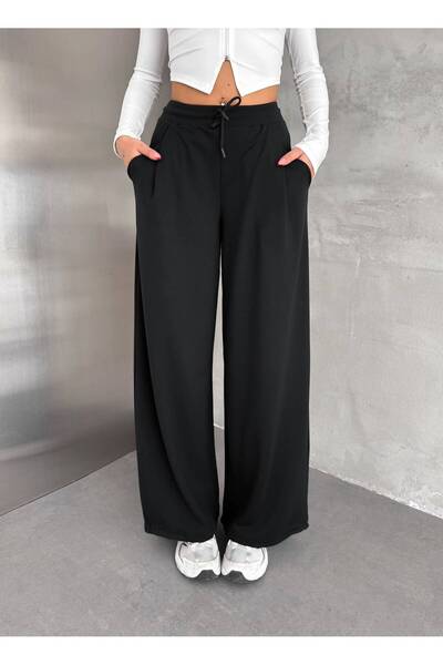 OZD Active Women's Modal Fabric Lace-Up Comfortable Cut Pants