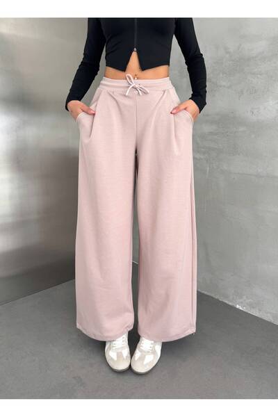 OZD Active Women's Modal Fabric Lace-Up Comfortable Cut Pants