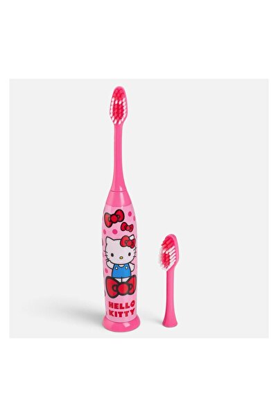 OEM Periuță electrică copii Hello Kitty roz 19 cm, 10.000-12.000 oscilații/min
