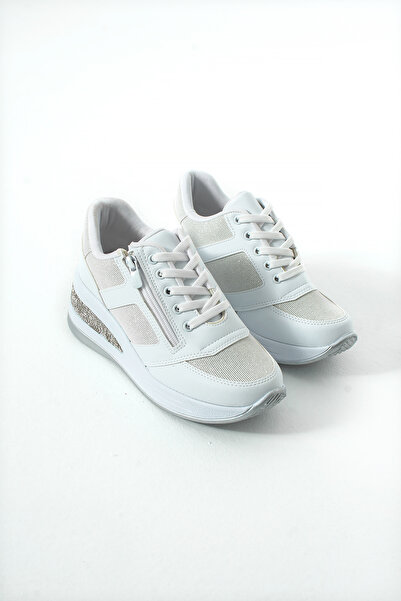 kajal ayakkabı Mdln 2911 Zippered Sole Sneakers with Stone Detail on the Sole