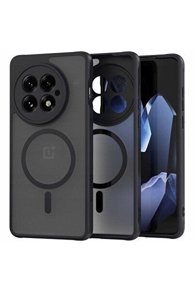 spacecase Husă Hibridă Mag OnePlus 13 neagră