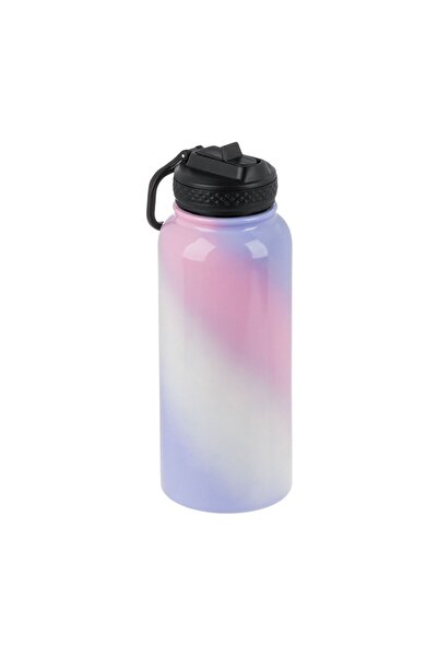 OEM Sticlă Izotermă din Inox Degrade cu Pai 1000 ml