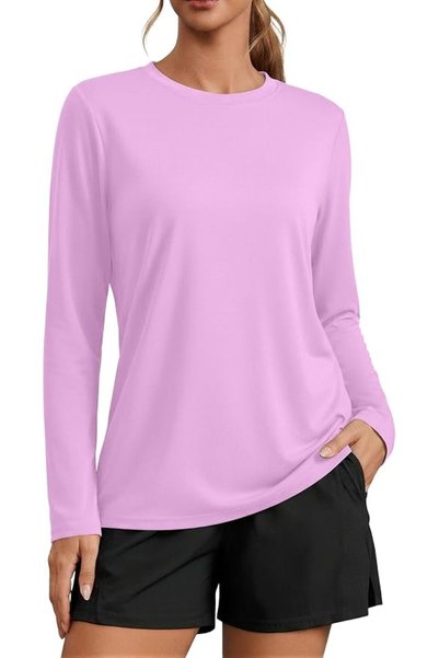 GENERAL PINSPARK Workout Tops for Women Long Sleeve UPF 50+ Hiking Shirts Loo...