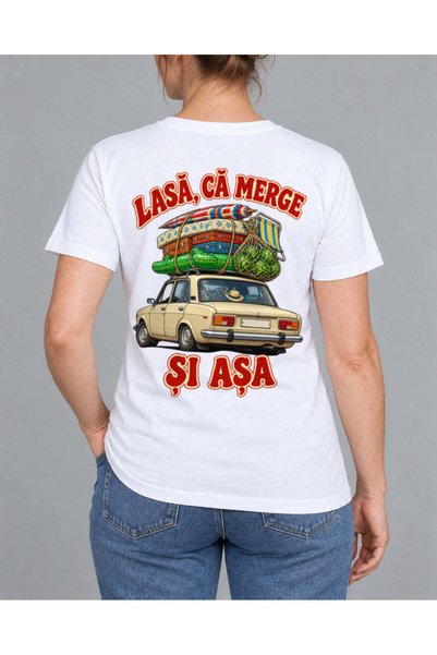 XPLODE Tricou Lasă că merge Oversized