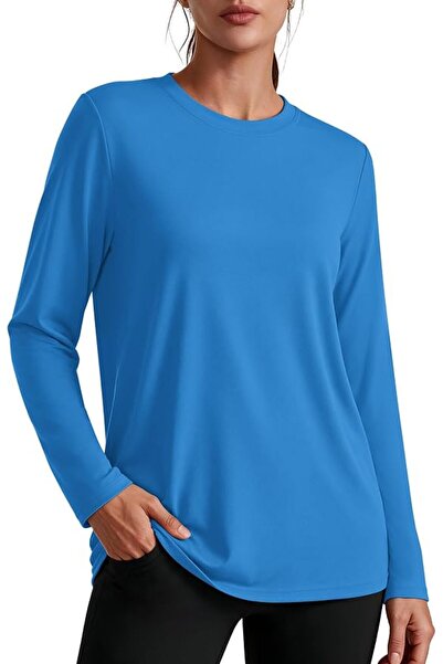 GENERAL PINSPARK Workout Tops for Women Long Sleeve UPF 50+ Hiking Shirts Loo...