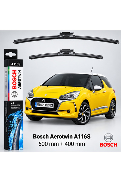 Bosch Lame ștergătoare DS3 Hatchback Anul 2015–2020 |   A116S