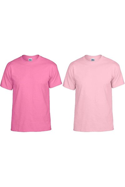GILDAN Men's DryBlend T-Shirt, Style G8000, 2-Pack, Dark Heather, Small