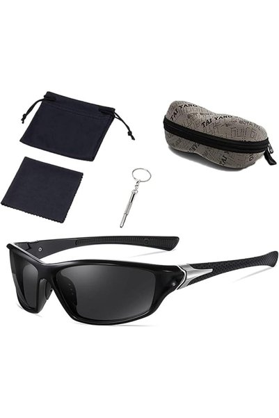 SYOSI Men's Polarized Sunglasses for Driving and Sports - UV Protection Glass...
