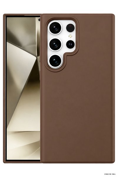 New Face Zngzrmll Newface Galaxy S24 Ultra Case First Silicone (221027) - Brown