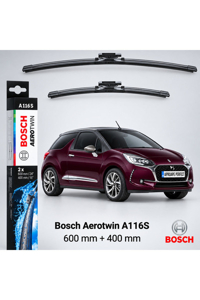 Bosch Lame ștergătoare DS3 Cabrio SB 2015–2020 |   A116S
