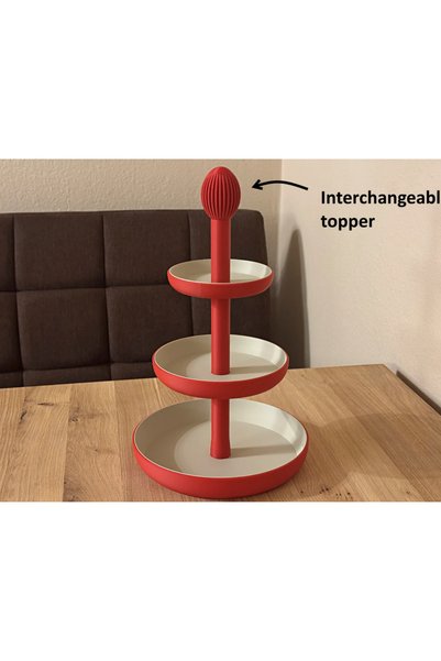 KALİTELİ SATEN GÖRÜNÜMLÜ ÇOK AMAÇLI CUPCAKE-KURABİYE-ÇİKOLATA STANDI