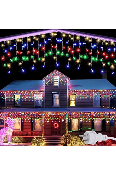 Never more Nevermore Outdoor Christmas Installation, 25m, 500 LEDs, multicolo...