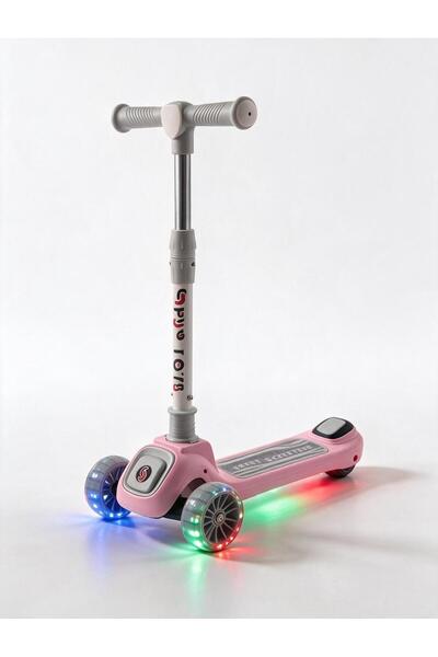 PRO Toys SportPro Müzikli Rgb Neon Işıklı 3Tekerli Katlanabilir Scooter 3+Yaş