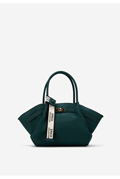B T Shoes Evelisse green handbag