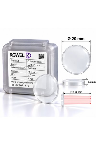 RGWEL Fiber Lazer Collimation Lens D20 F60 3.5mm