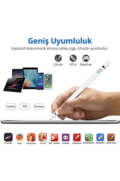GZTECH ŞARJLI DOKUNMATİK KALEM EİMA