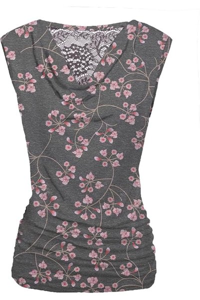 GENERAL Zeagoo Women's Trendy Ruched Sleeveless Business Casual Tunic Tank Top