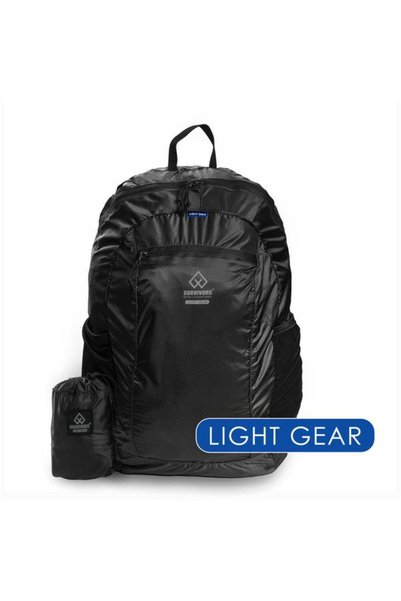 Survivors Σακίδιο Πλάτης 25lt Light Gear Bag Μαύρο