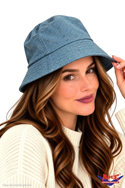 AXE SPORTSWEAR Indigo Blue Cashmere Bucket Hat Basic Bucket Fisherman Hat Cas...