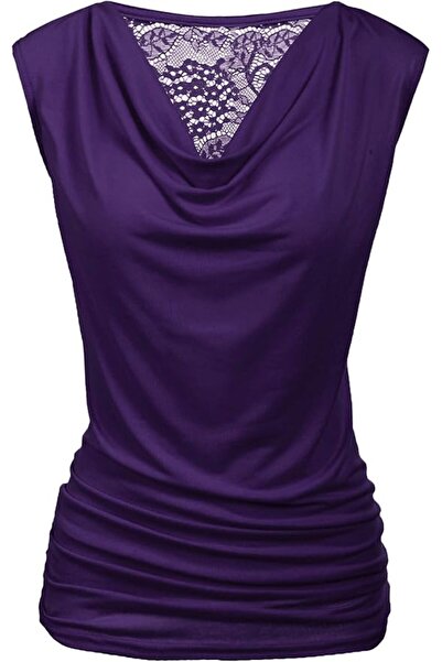 GENERAL Zeagoo Women's Trendy Ruched Sleeveless Business Casual Tunic Tank Top