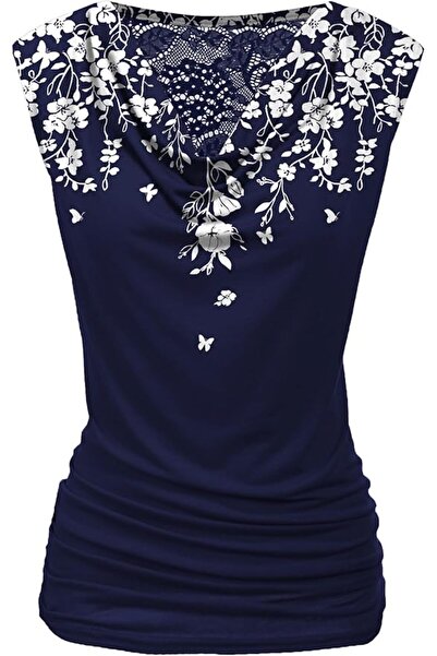 GENERAL Zeagoo Women's Trendy Ruched Sleeveless Business Casual Tunic Tank Top