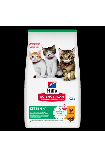 HILL'S SCIENCE Hill’s Science Plan Kitten Food With Chicken (1.5kg)
