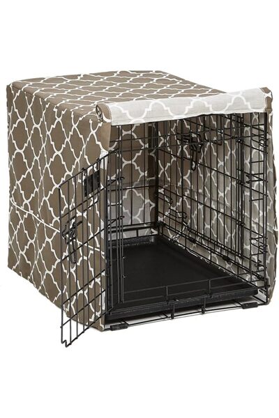 MidWest Homes for Pets غطاء لقفص الكلاب، غطاء خصوصية لقفص الكلاب يناسب أقفاص ...