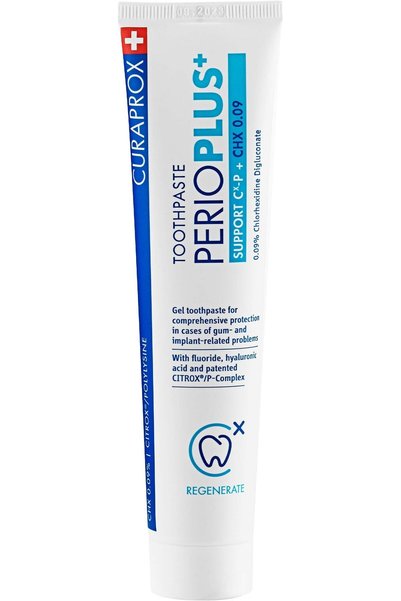 Curaprox معجون أسنان بيريوبلاس+ سوبرت سيتروكس بنكهة جيدة ضد رائحة الفم الكريه...