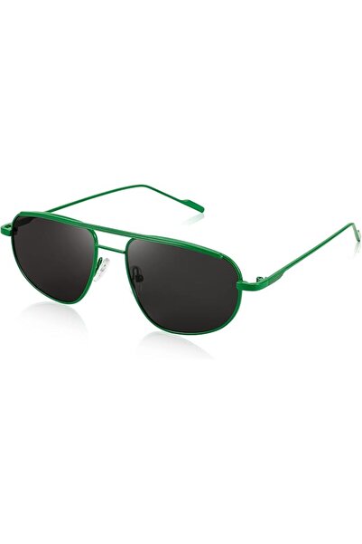 GENERAL FEISEDY Vintage Pilot Sunglasses for Men Women Lightweight Metal Fram...