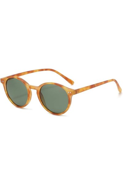 GENERAL KISSUN Polarized Sunglasses Retro Classic Round Sunglasses UV400 Fram...