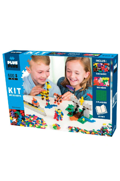 Plus Plus Plus-Plus Mini set de bază pentru începători cu 600 de piese (5008)